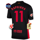 #11 RAPHINHA Barcelona 2024/2025 La Liga Alternative Shirt Source