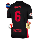 #6 GAVI Barcelona Away Shirt 2024/2025 La Liga Source