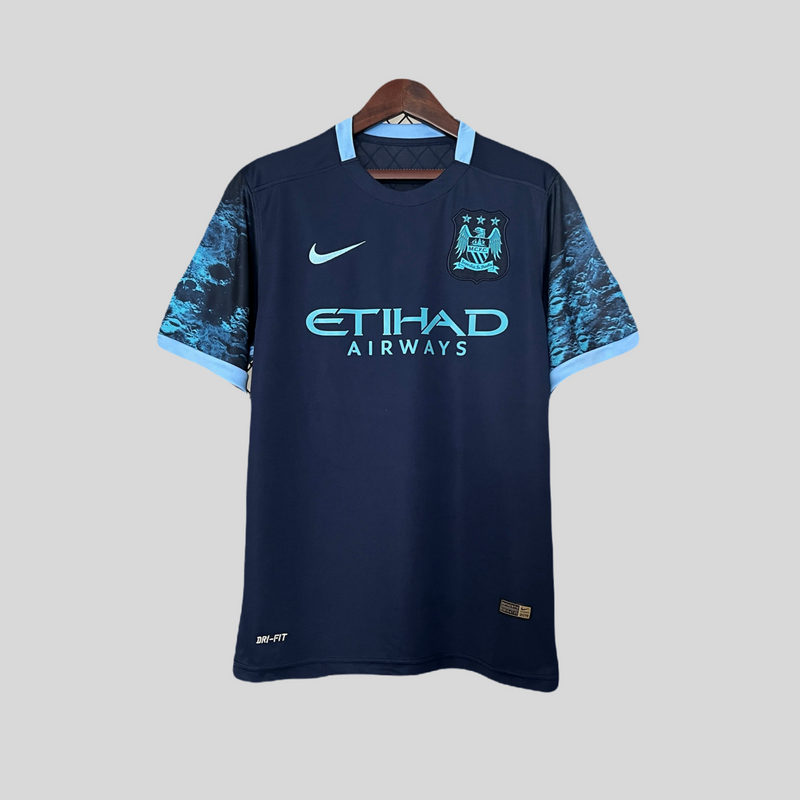CAMISETA MANCHESTER CITY II 15/16 HOMBRE (RETRO)