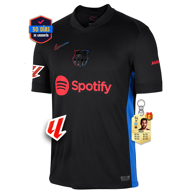 #6 GAVI Barcelona Away Shirt 2024/2025 La Liga Source