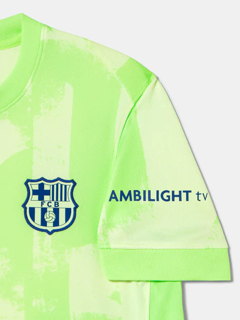 BARCELONA III 24/25 T-SHIRT - MEN - WITH CHAMPIONS LEAGUE PATCH