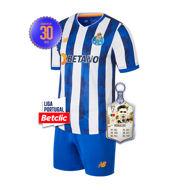 FC Porto 2024/2025 Kids' Home Kit + 5 CLOTHING SHEETS! 🎁