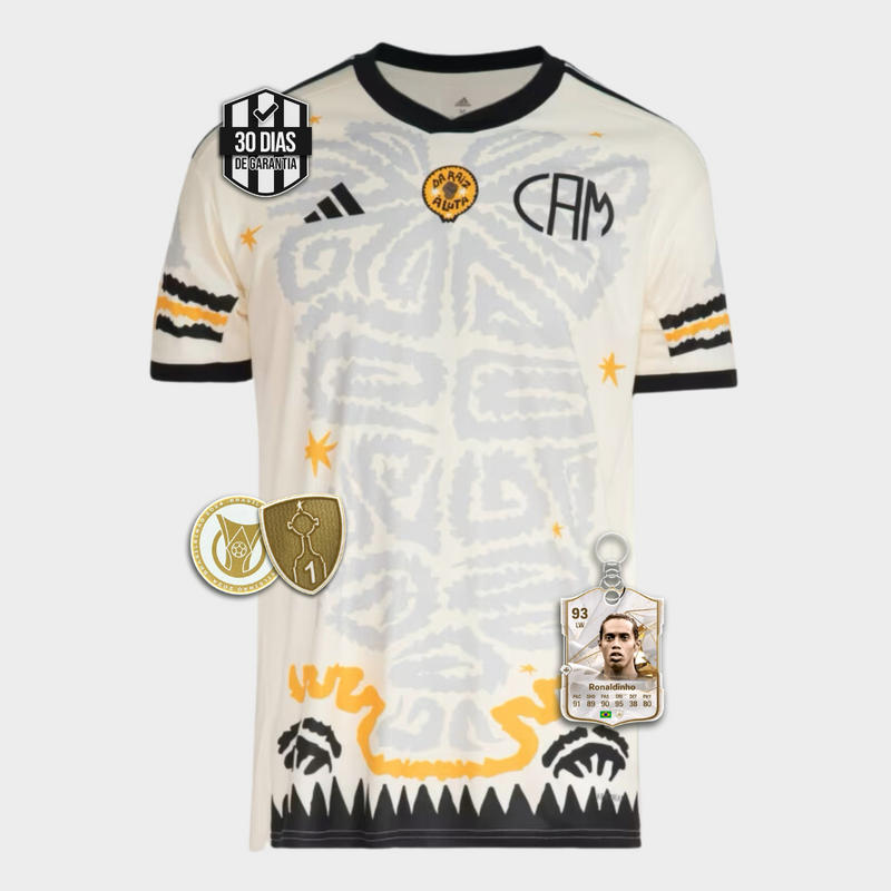 Atlético Mineiro Consciousness Black Shirt 24/25 +5 GIFTS🎁