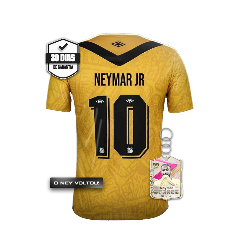 NEYMAR JR Santos 2024/2025 Third Jersey