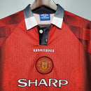 MANCHESTER UNITED I 1996 MEN'S (RETRO) LONG SLEEVE T-SHIRT