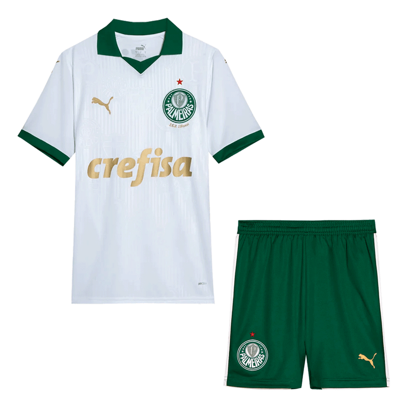 SE Palmeiras 2024/25 Children's Kit - Alternative