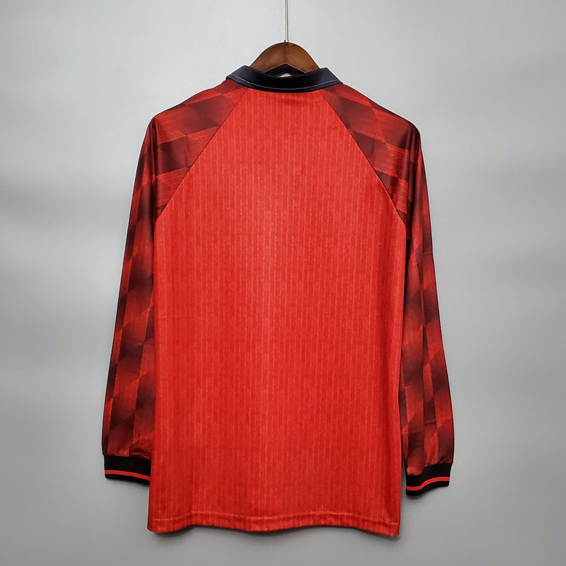 MANCHESTER UNITED I 1996 MEN'S (RETRO) LONG SLEEVE T-SHIRT