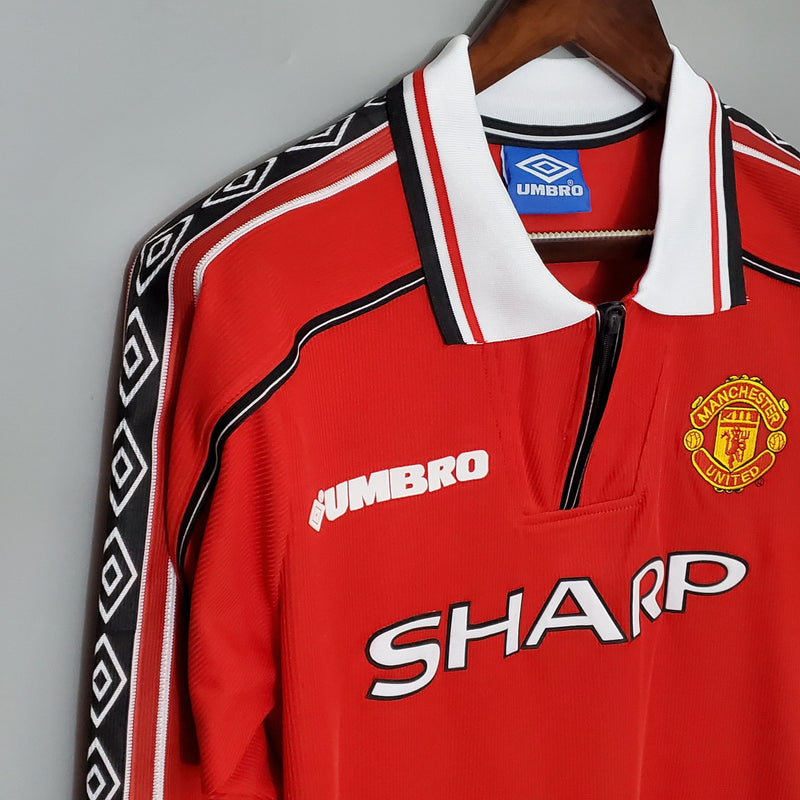 MANCHESTER UNITED I 98/99 MEN'S (RETRO) LONG SLEEVE T-SHIRT