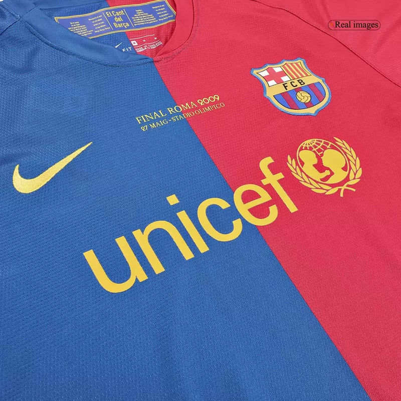 BARCELONA I 08/09 HOMBRE (RETRO) MANGA LARGA ESPECIAL CHAMPHIONS