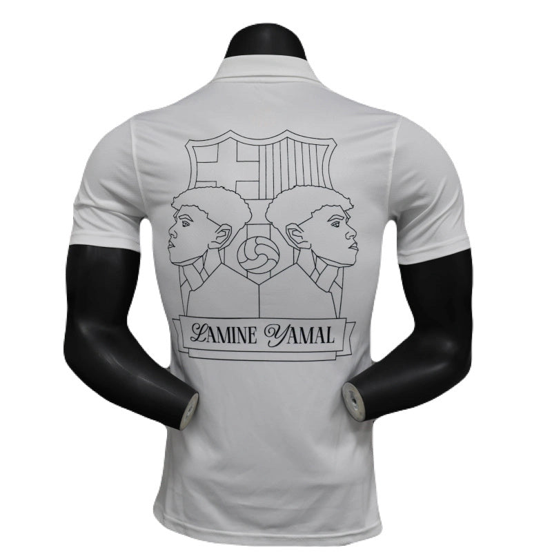 POLO BARCELONA LAMINE YAMAL 25/26 HOMBRE (VERSION JUGADOR)