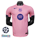 BARCELONA ROSA + PARCHES 25/26 HOMBRE (VERSION JUGADOR)