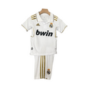 CAMISETA REAL MADRID I 11/12 CONJUNTO INFANTIL (RETRO)
