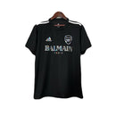 CAMISETA ARSENAL EDICIÓN LIMITADA BALMAIN PARIS BLACK 24/25 HOMBRE