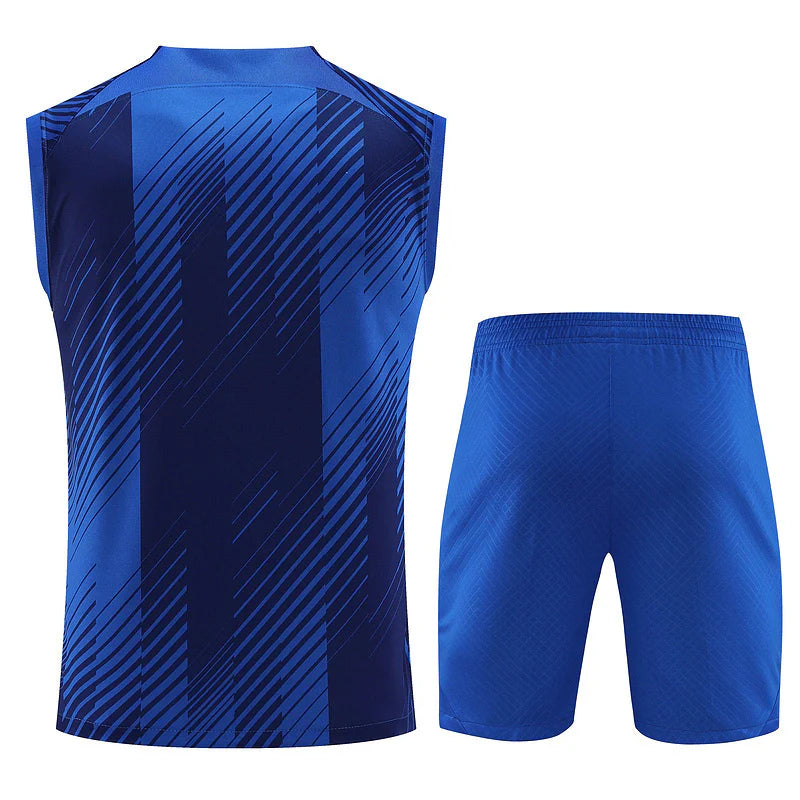BARCELONA CONJUNTO SIN MANGAS ENTRENAMIENTO 23/24 HOMBRE