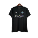 BALMAIN PARIS MEN'S T-SHIRT BLACK 24/25 MANCHESTER UNITED LIMITED EDITION
