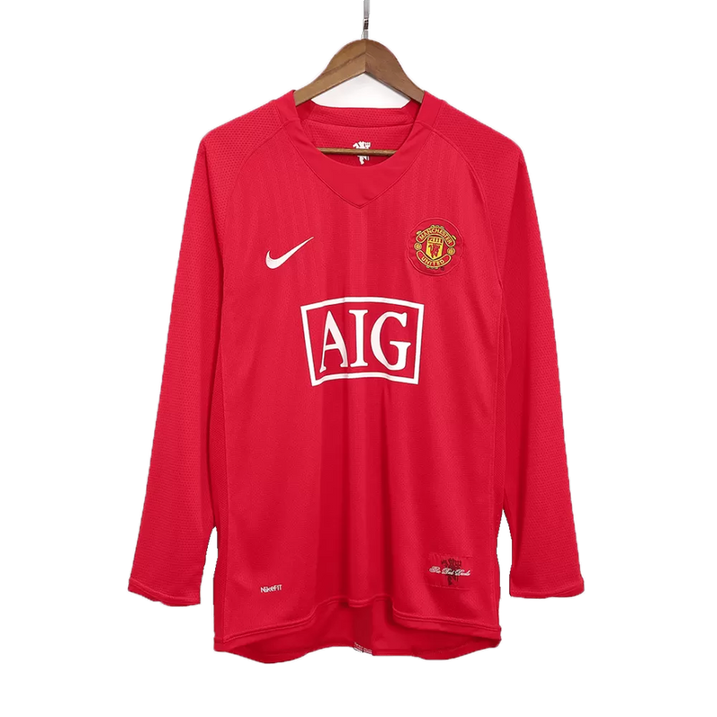 MANCHESTER UNITED I 07/08 HOMBRE (RETRO) MANGA LARGA