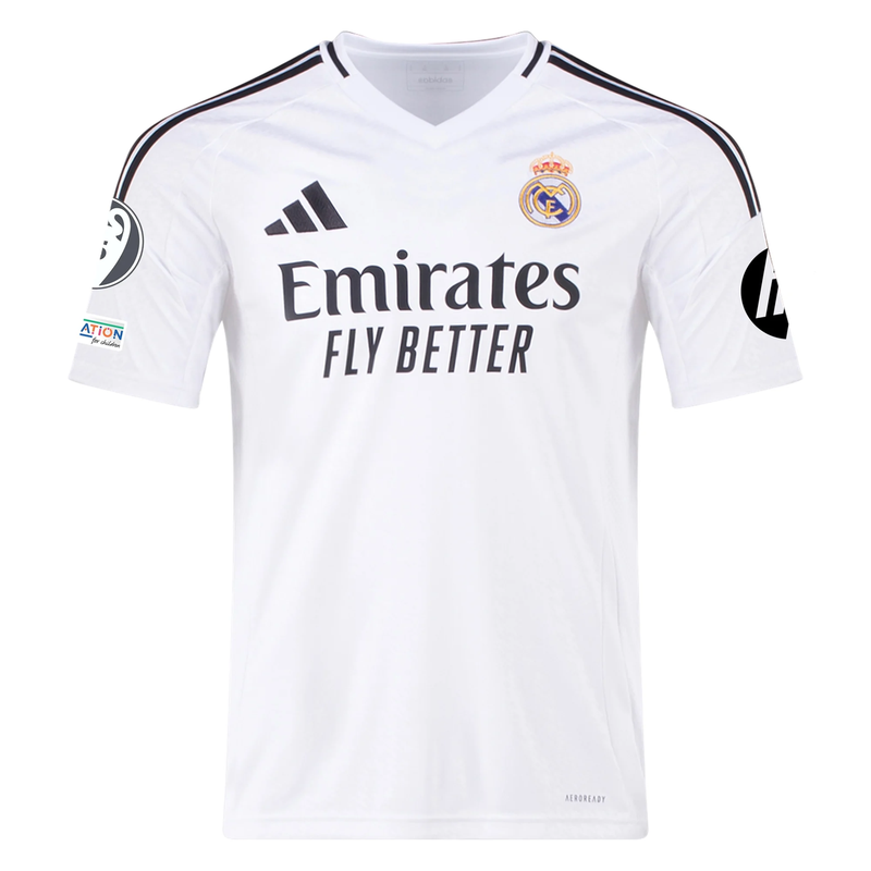 CAMISETA REAL MADRID I + PARCHES 24/25 HOMBRE