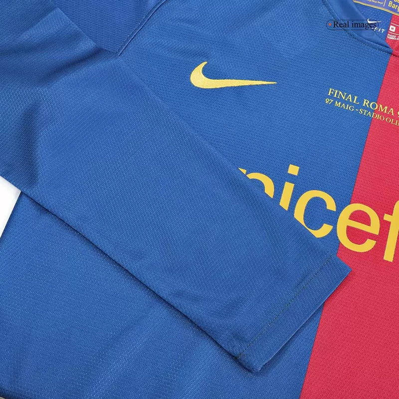 BARCELONA I 08/09 HOMBRE (RETRO) MANGA LARGA ESPECIAL CHAMPHIONS