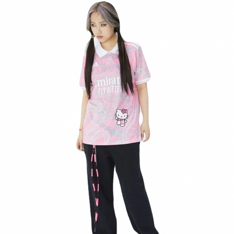 CAMISETA REAL MADRID EDICIÓN HELLO KITTY 24/25 HOMBRE