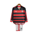 CAMISETA FLAMENGO MANGA LARGA I 24/25 CONJUNTO INFANTIL