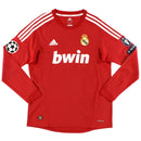 CAMISETA REAL MADRID III + PARCHES 11/12 HOMBRE (RETRO) MANGA LARGA
