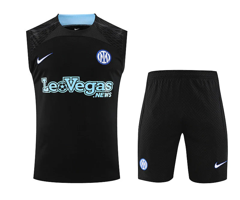 INTER DE MILAN CONJUNTO SIN MANGAS ENTRENAMIENTO 24/25 HOMBRE
