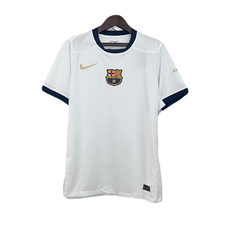 Camiseta Barcelona Blanca 25/26 Hombre