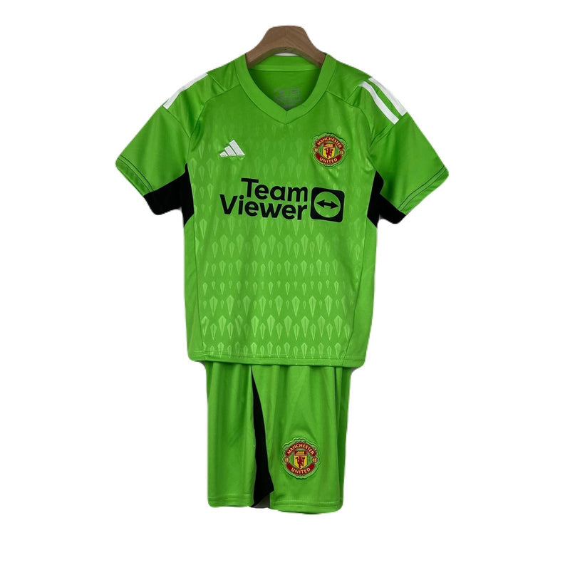 MANCHESTER UNITED GOALKEEPER KIDS SET I 23/24