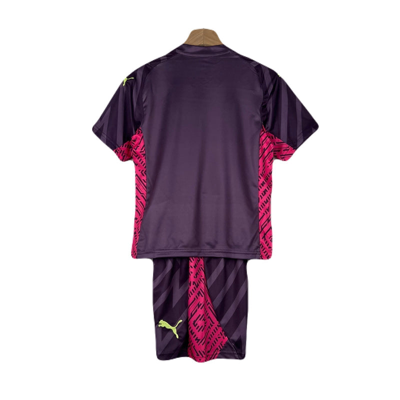 MANCHESTER CITY III GOALKEEPER KIDS SET 23/24