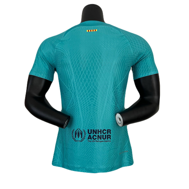 Camiseta Barcelona Entrenamiento Azul 23/24 Hombre (Versión Jugador)
