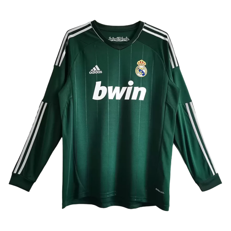 CAMISETA REAL MADRID II 12/13 HOMBRE (RETRO) MANGA LARGA