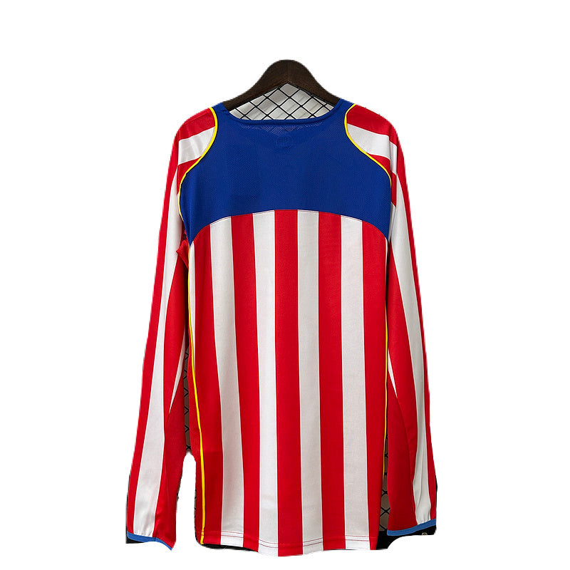 CAMISETA ATLÉTICO DE MADRID I 04/05 HOMBRE (RETRO) MANGA LARGA
