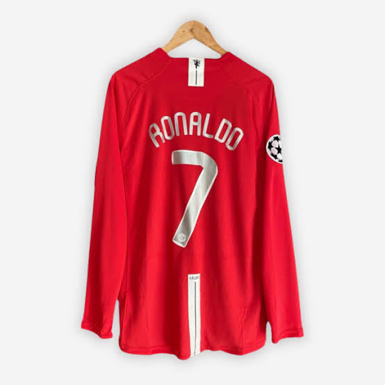MANCHESTER UNITED I 07/08 - MEN'S (RETRO) LONG SLEEVE - CHAMPIONS LEAGUE