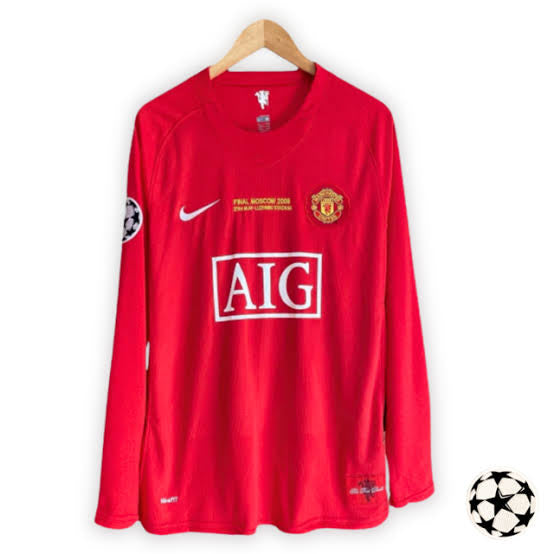 MANCHESTER UNITED I 07/08 - MEN'S (RETRO) LONG SLEEVE - CHAMPIONS LEAGUE