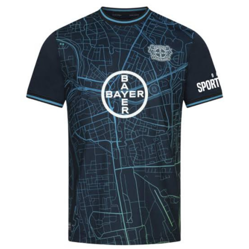 CAMISETA BAYER LEVERKUSEN EDICIÓN LIMITADA AZUL 24/25 HOMBRE