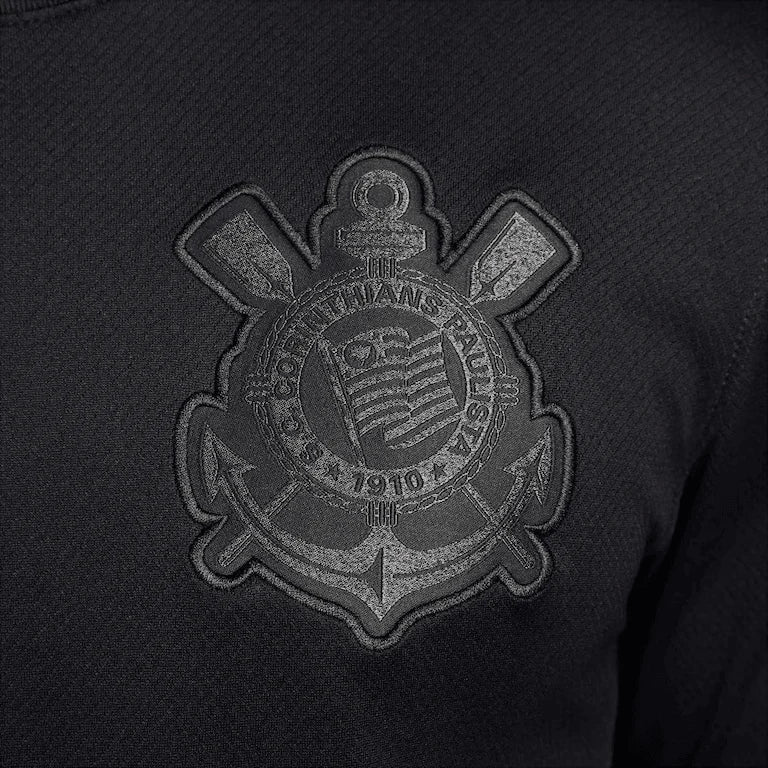 #94 MEMPHIS DEPAY Corinthians 2024/2025 Black Jersey - Launch