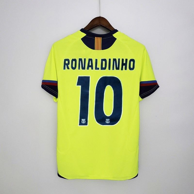 CAMISETA BARCELONA II 05/06 HOMBRE (RETRO)