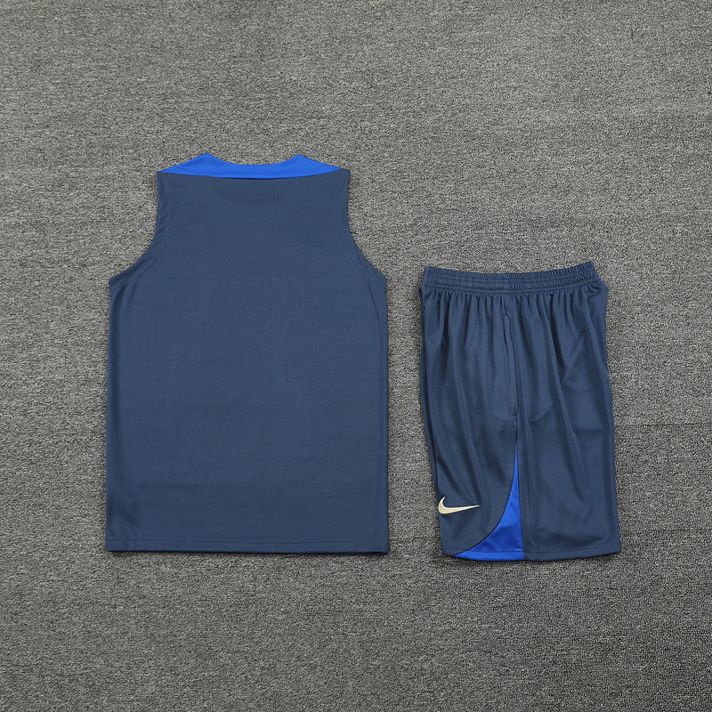INTER DE MILAN CONJUNTO SIN MANGAS ENTRENAMIENTO 24/25 HOMBRE