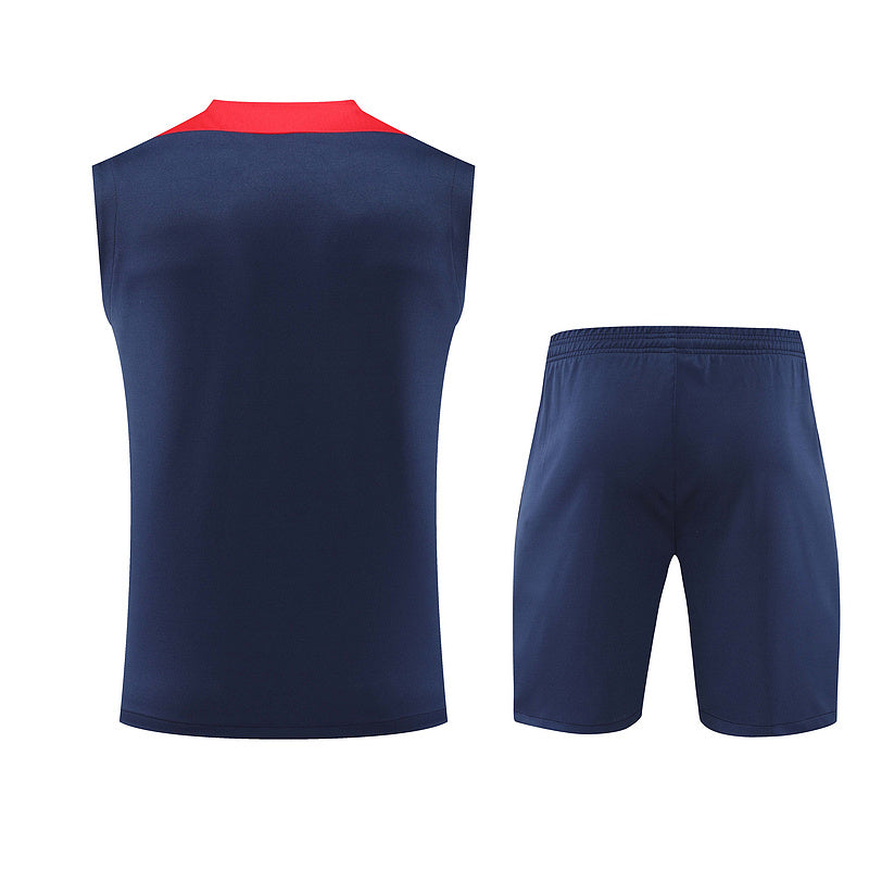ATLÉTICO DE MADRID CONJUNTO SIN MANGAS ENTRENAMIENTO 24/25 HOMBRE