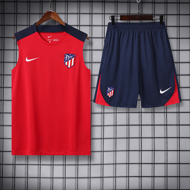 ATLÉTICO DE MADRID CONJUNTO SIN MANGAS ENTRENAMIENTO 24/25 HOMBRE
