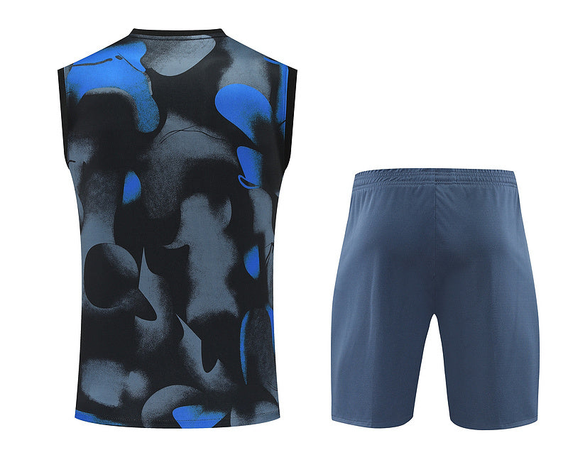 INTER DE MILAN CONJUNTO SIN MANGAS ENTRENAMIENTO 24/25 HOMBRE
