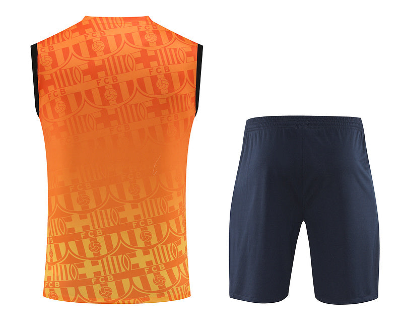 BARCELONA CONJUNTO SIN MANGAS ENTRENAMIENTO 24/25 HOMBRE