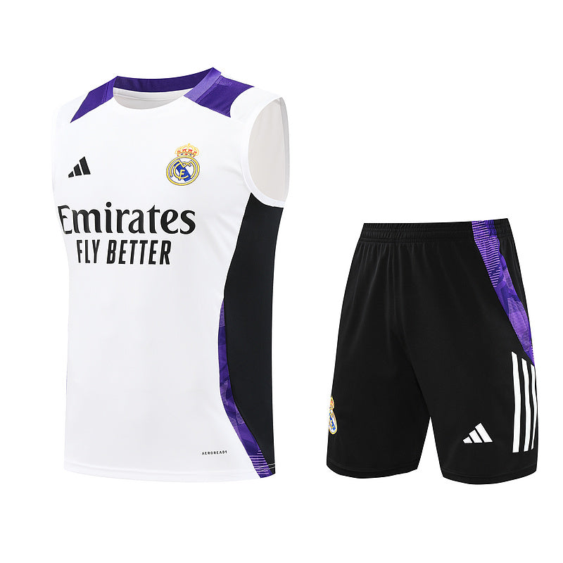 REAL MADRID CONJUNTO SIN MANGAS ENTRENAMIENTO 24/25 HOMBRE