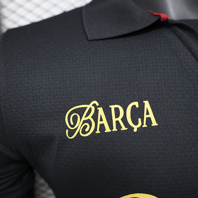 Camiseta Barcelona Edición Lamine Yamal 24/25 Hombre (Polo Versión Jugador)