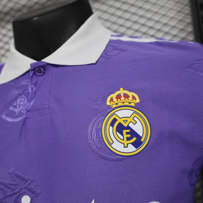 POLO REAL MADRID EDICIÓN LIMITADA 25/26 HOMBRE (VERSIÓN JUGADOR)