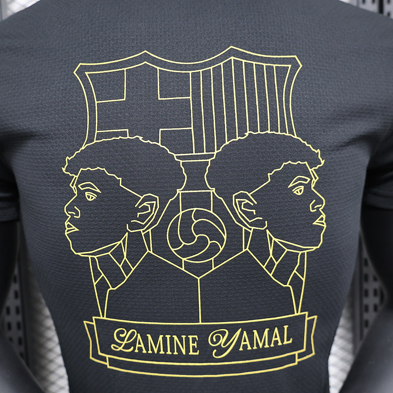 Camiseta Barcelona Edición Lamine Yamal 24/25 Hombre (Polo Versión Jugador)