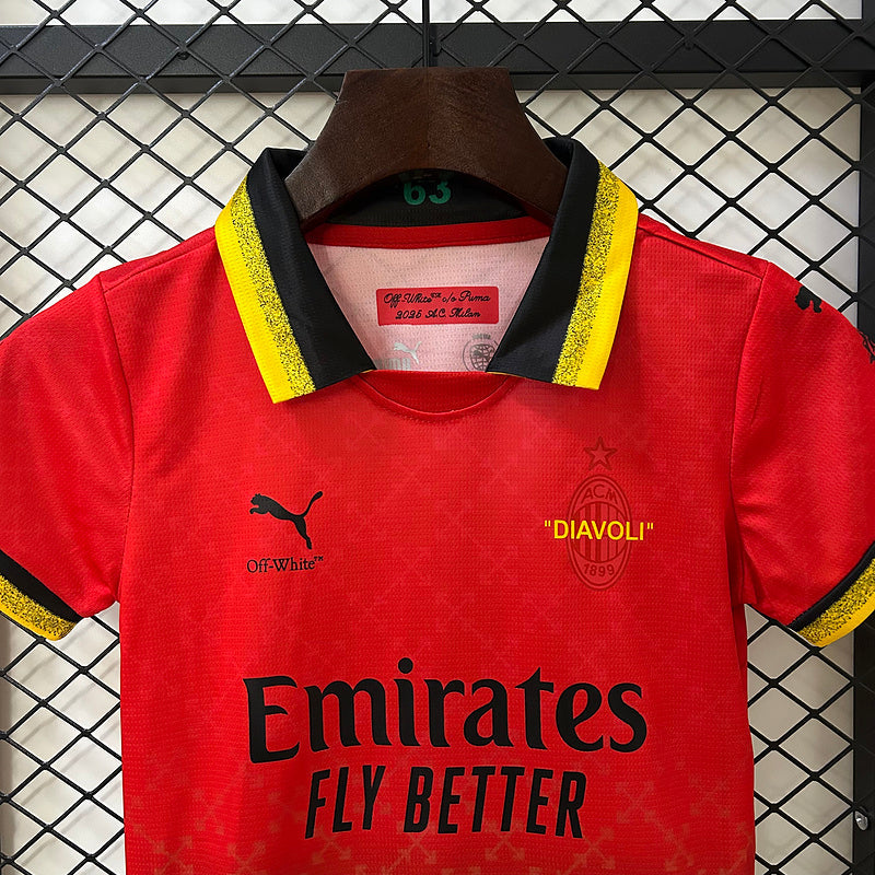 MILAN EDICIÓN LIMITADA 25/26 CONJUNTO INFANTIL