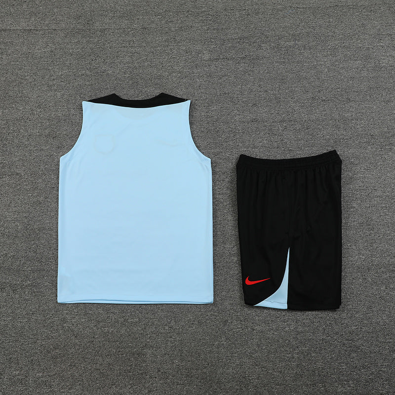BARCELONA CONJUNTO SIN MANGAS ENTRENAMIENTO 24/25 HOMBRE