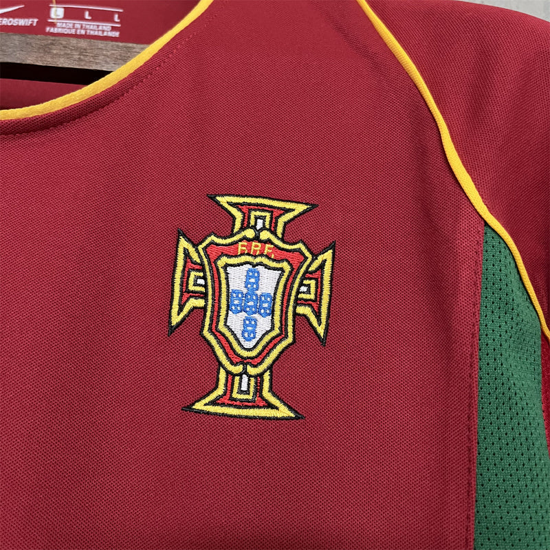 CAMISETA PORTUGAL I 2002 HOMBRE (RETRO)