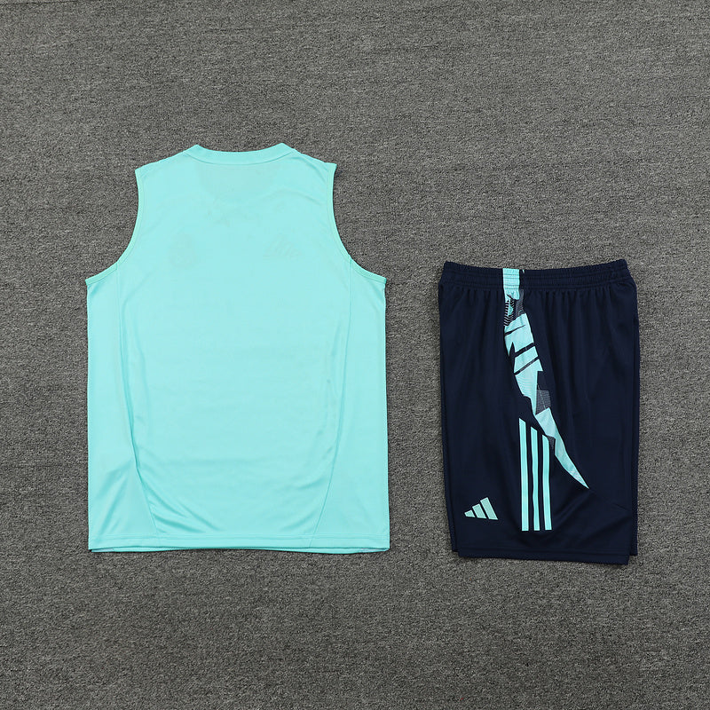REAL MADRID CONJUNTO SIN MANGAS ENTRENAMIENTO 24/25 HOMBRE